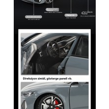 Star Clothes 1:32 Audi Rs6 Alaşımlı Oyuncak Araba Modeli Vagon Ses ve Işık Süsleri (Yurt Dışından)