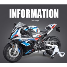 Star Clothes 1:9 Baoma M1000RR Büyük Alaşımlı Motosiklet Modeli (Yurt Dışından)