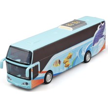 Star Clothes 1:62 Alaşımlı Otobüs Yolcu Otobüs Modeli (Yurt Dışından)