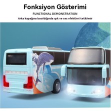 Star Clothes 1:62 Alaşımlı Otobüs Yolcu Otobüs Modeli (Yurt Dışından)