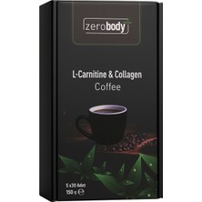 Zerobody Bitkisel Lifli Kahve Karışımı - Şekersiz & Kolajen Destekli Coffee – 30’lu