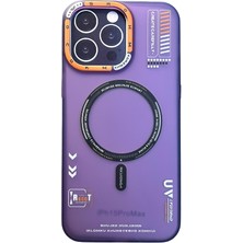 iPhone 15 Pro Mikwer Magsafe Premium Desenli Koruyucu Kılıf