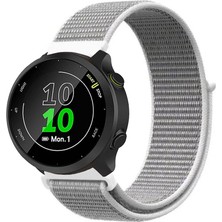 Kreton Garmin Forerunner 158 ile Uyumlu Kordon Cırt Cırtlı Spor Kumaş Kayış