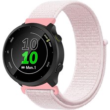 Kreton Garmin Forerunner 158 ile Uyumlu Kordon Cırt Cırtlı Spor Kumaş Kayış