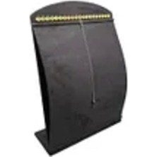 Teknotrust Füme Renk Kumaş Zincirlik, 24x34 cm, Dik Bombeli Tasarım, Şık ve Kullanışlı Ürün