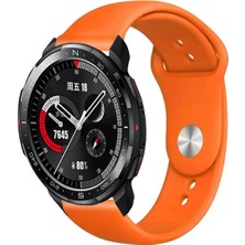 Tagomoon Honor Watch Gs Pro Akıllı Saat Uyumlu Yumuşak Dokulu Silikon Kordon Kayış