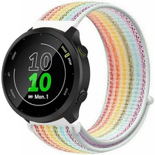 Kreton Garmin Forerunner 158 ile Uyumlu Kordon Cırt Cırtlı Spor Kumaş Kayış
