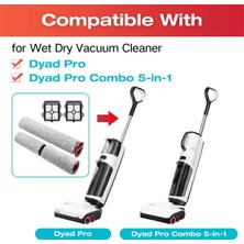 Chronos Dyad Pro Islak Kuru Yedek Parçaları Için Fırça Silindiri ve Elektrikli Süpürge Filtresi (Yurt Dışından)