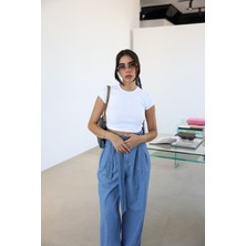 Fitilli Basic Crop Tshirt