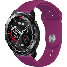 Tagomoon Honor Watch Gs Pro Akıllı Saat Uyumlu Yumuşak Dokulu Silikon Kordon Kayış