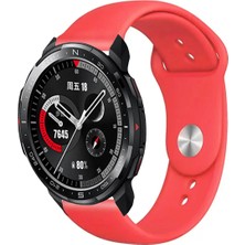 Tagomoon Honor Watch Gs Pro Akıllı Saat Uyumlu Yumuşak Dokulu Silikon Kordon Kayış