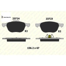 Kale Balata Ön Fren Balatası Focus Iı-Kuga-C-Max