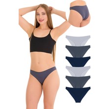 10010 Slip 6'lı  Bikini Külot Paketi