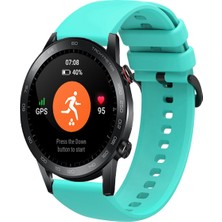 Tagomoon Honor Magic Watch 2 46MM Uyumlu Kordon Yumuşak Dokulu Soft Renk Tokalı Silikon Kayış