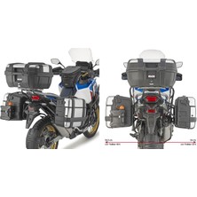 Gıvı PLO1178MK Honda CRF1100L Afrıca Twın Adventure Sports (20) Yan Çanta Taşıyıcı