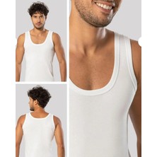 Erkek Beyaz Atlet- 2xl -3 Adet