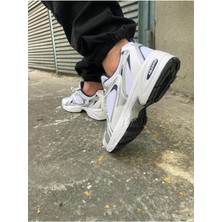 Mc 530 Beyaz Lacivert Günlük Yürüyüş Sneaker Spor Ayakkabı