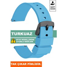 Trendburada Tcl Mt42 Mt42x Mt43 Mt46-Slazenger Akıllı Çocuk Saatleriyle Uyumlu Silikon Saat Kordonu Kayışı A71SYH