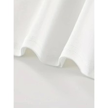 Yazı Baskılı Oversize Kalıp Rahat Kesim Yumuşak Dokulu Unisex T-Shirt 2025 Trend