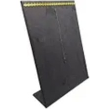 Teknotrust Füme Renk Sardunya Kumaş Zincirlik, 24x34 cm, Dik Model, Yerli Üretim