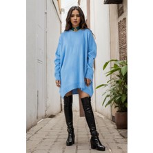 Bisiklet Yaka Oversize Kazak
