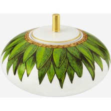 Vista Alegre Amozonia Yeşil Porselen Şekerlik 8X12 cm