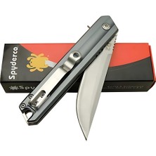 Spyderco Rubicon Çakı Gri