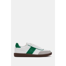 Be Style Brooklyn Kadın Beyaz-Yeşil Sneaker