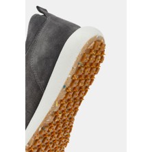 Be Style Troy Unisex Koyu Gri Gerçek Süet Deri Sneaker