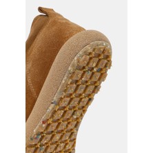 Be Style Troy Unisex Camel Gerçek Süet Deri Sneaker