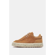 Be Style Paris Kadın Taba Gerçek Süet Deri Sneaker