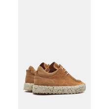 Be Style Paris Kadın Taba Gerçek Süet Deri Sneaker