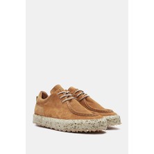 Be Style Paris Kadın Taba Gerçek Süet Deri Sneaker