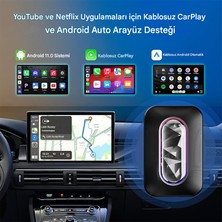 Carplay Android Auto Youtube Video Adaptörü 2gb Ram 16GB Rom Ai Box Netflix Hareket Halinde Video