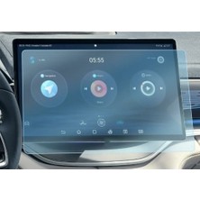 Byd Han Ekran Koruyucu 15.6 Inç Multimedya ve Gösterge Nano Şeffaf Uyumlu
