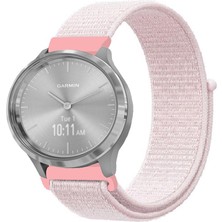 Kreton Garmin Vivomove 3 ile Uyumlu Kordon Cırt Cırtlı Spor Kumaş Kayış