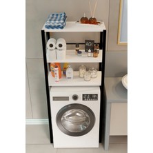 Çamaşır Makinesi Üstü Düzenleyici Banyo Rafı Makina Üstü Çok Amaçlı
