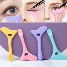 1 Adet Goglobal Eyeliner Şablonu – Kanatlı Eyeliner, Ruj ve Maske Uygulaması Için Makyaj Yardımcısı, Başlangıç Seviyesi Için Kolay Kullanım