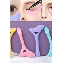 1 Adet Goglobal Eyeliner Şablonu – Kanatlı Eyeliner, Ruj ve Maske Uygulaması Için Makyaj Yardımcısı, Başlangıç Seviyesi Için Kolay Kullanım