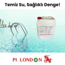 Pi London Yosun Önleyici Sıvı Kimyasal 20 Litre Havuz Yosun Temizleyici Bahçe Su Sistemleri Için Alg Önleyici