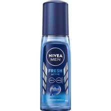 Nivea Men Fresh Active Erkek Pump Sprey Deodorant 75 ml