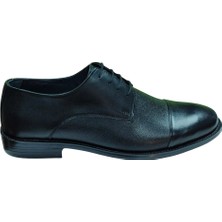 Giyderi 100K. Erkek Siyah Mat (39-44) Deri Klasik Ayakkabı