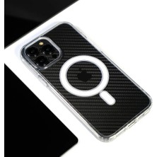 iPhone 12 Premium Şeffaf Magsafe Uyumlu Koruyucu Kılıf – Darbe Emici, Ince Tasarım