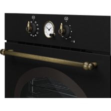 Teka HRB 6300 AT Ankastre Multifonksiyonel Analog Zamanlayıcılı Country Fırın Antrasit 70 lt 111010010