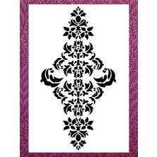 Stencil Sarayi Boyama Şablon Desenler - 2089 Ölçü 80X100