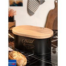 Ahşap Kapaklı Tel Kulplu Metal Ekmeklik (Bread Baskılı) Henüz Yorum Yazılmamış.