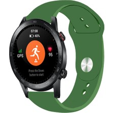 Tagomoon Honor Magic Watch 2 46MM Akıllı Saat Uyumlu Yumuşak Dokulu Silikon Kordon Kayış