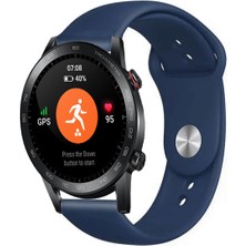 Tagomoon Honor Magic Watch 2 46MM Akıllı Saat Uyumlu Yumuşak Dokulu Silikon Kordon Kayış