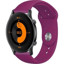 Tagomoon Haylou Rs3 LS04 Akıllı Saat Uyumlu Yumuşak Dokulu Silikon Kordon Kayış