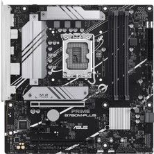 Asus Prime B760M-PLUS 7200MHZ(OC) Ddr5 Soket LGA1700 M.2 HDMI Dp Matx Anakart